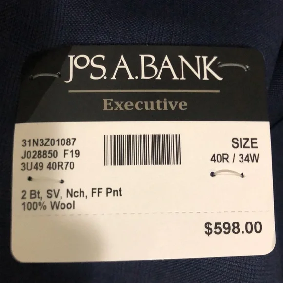 Jos. a. bank mens suit - Picture 7 of 7